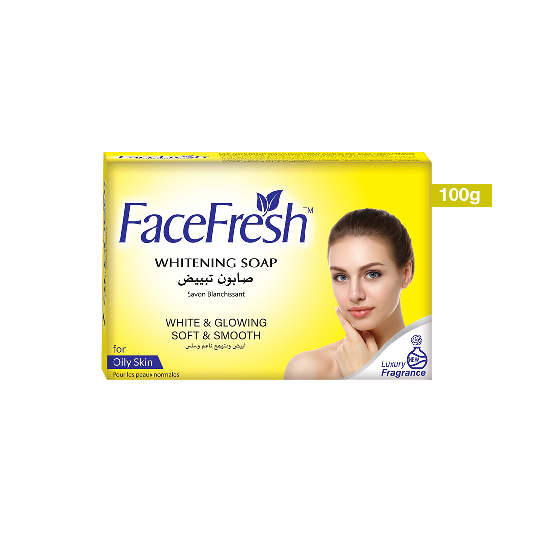 Face Fresh Whitening Soap Dry Skin 100g - Image 4
