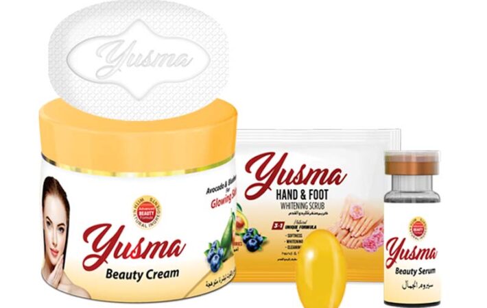 ShaheenCosmetics skincare product collection showing face cream serum and moisturizer in one frame