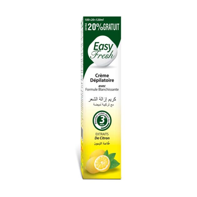 Easy Fresh Hair Removal Cream Lemon 120ml